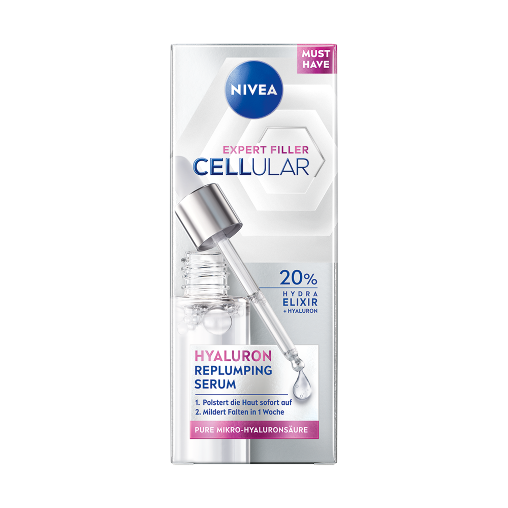 Nivea Cellular Expert Filler Replumping Serum Hyaluron Fl 30 ml