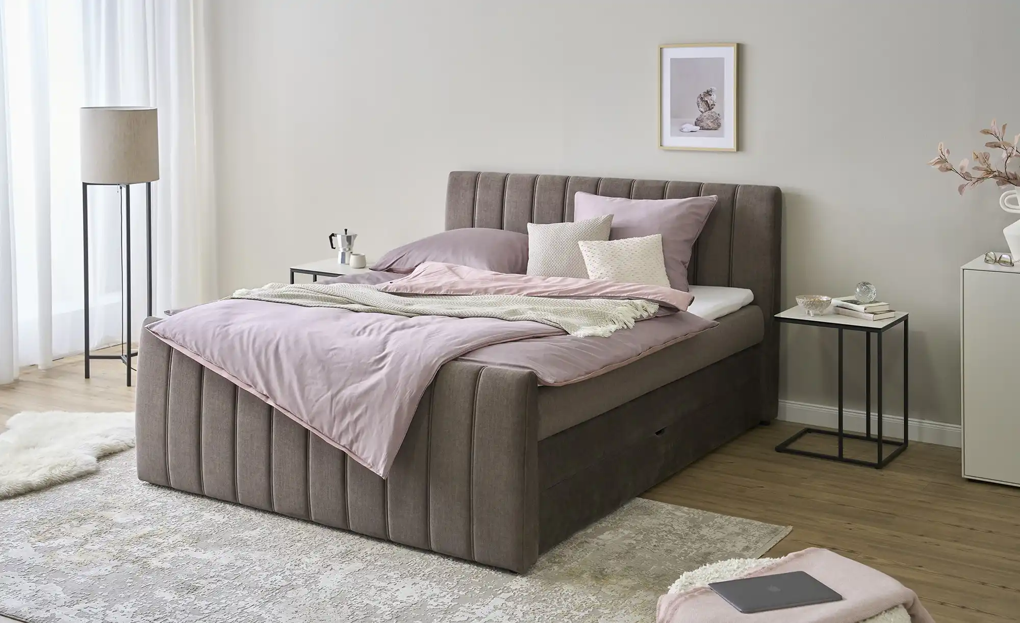 switch Boxspringbett mit Bettkasten Carina