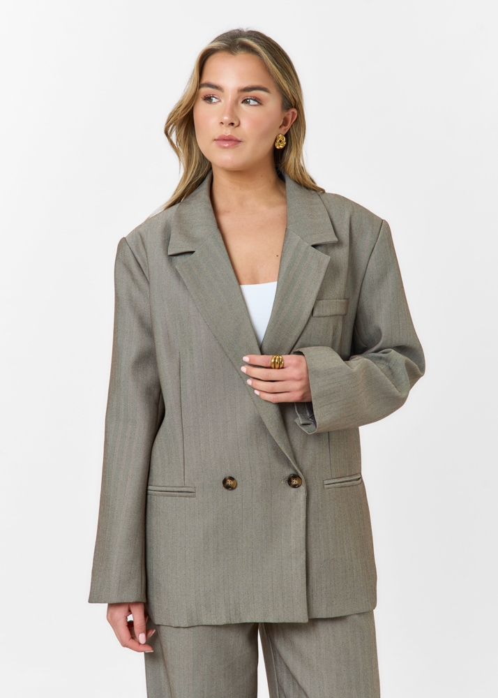 Fleur blazer taupe