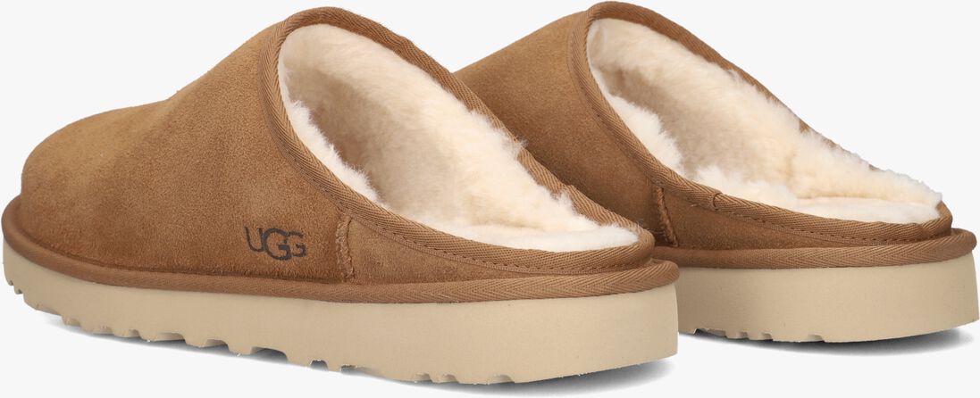 cognac ugg pantoffels m classic slip-on