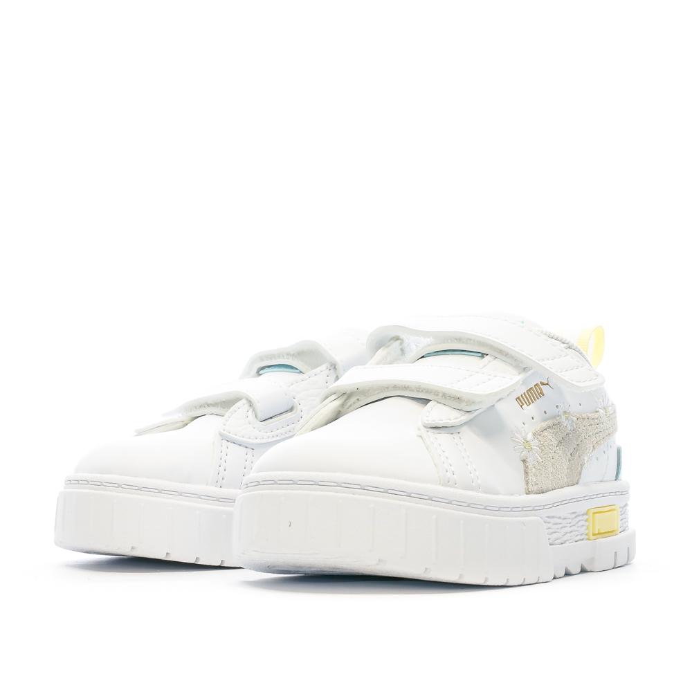 Puma Baskets Blanches Fille Puma Mayze Daisy
