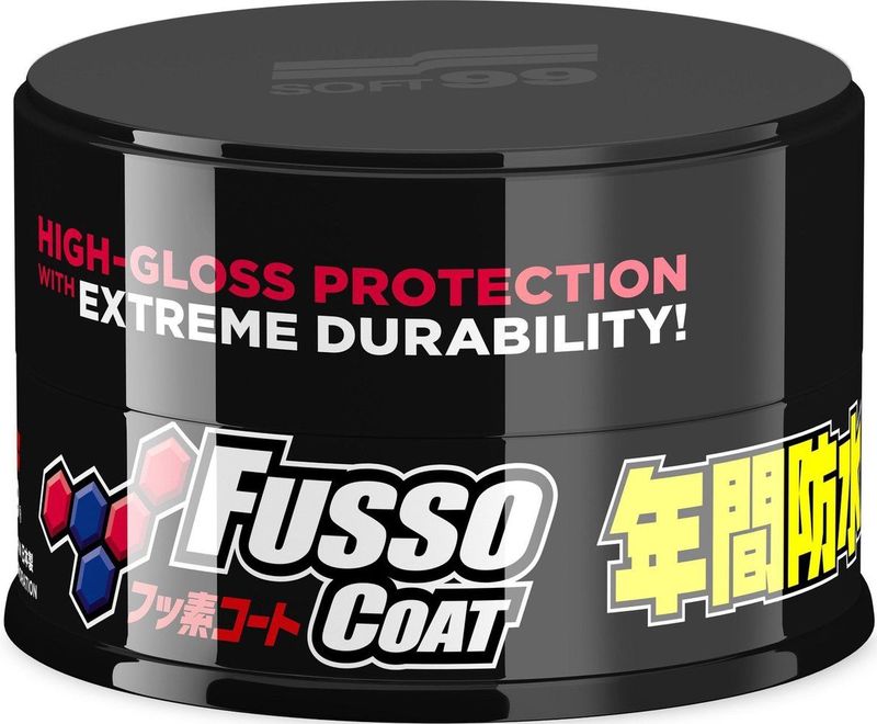 Soft99 - Fusso Coat Dark - Autowax - 200 gram - 12 Maanden Bescherming