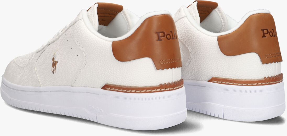 POLO RALPH LAUREN witte polo ralph lauren lage sneakers master court low top
