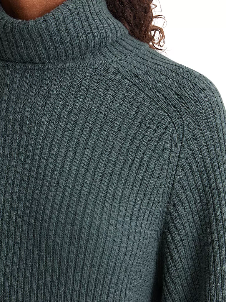 MARC O'POLO Midikleid dunkelgrün
