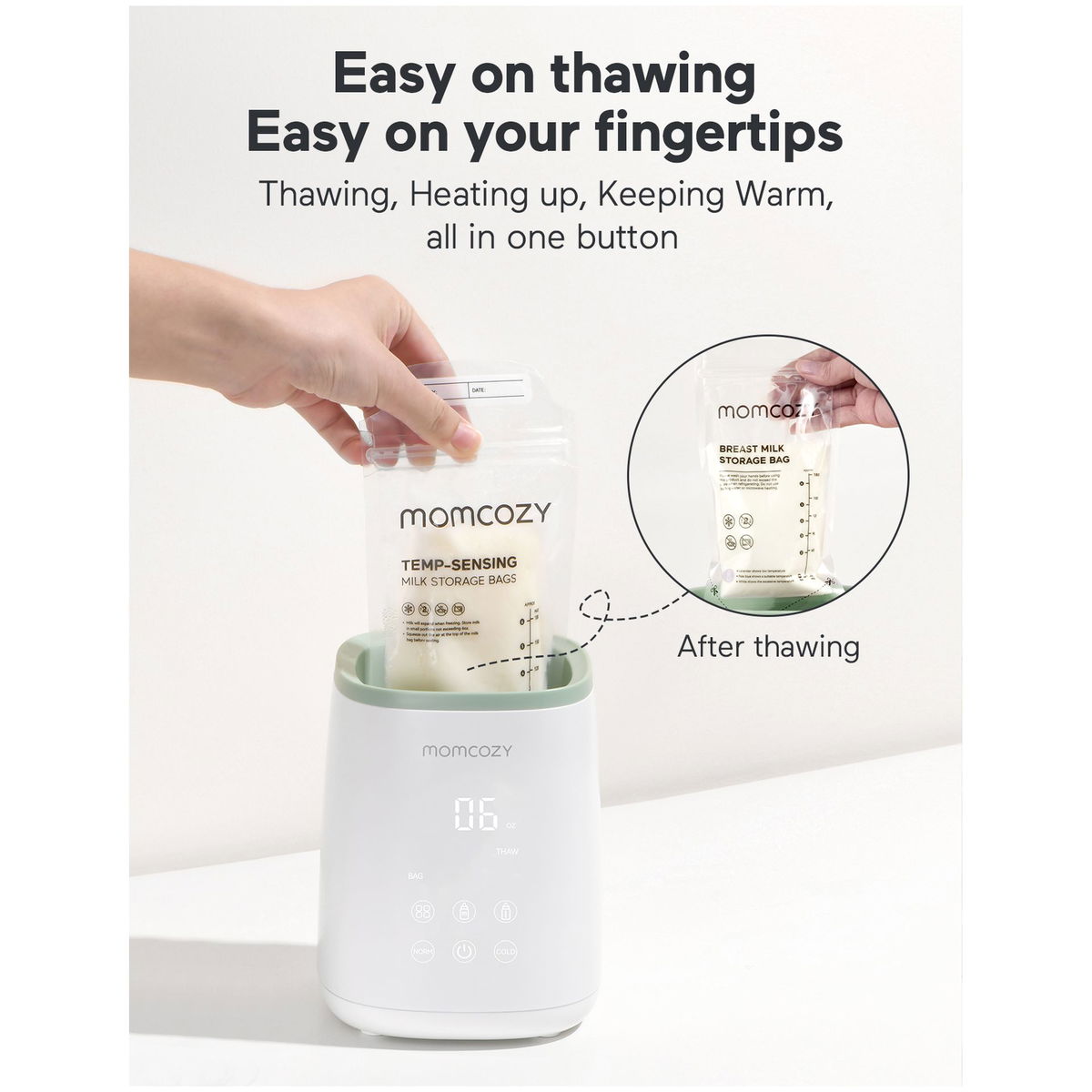 MomcozyMomcozy   6in1 Schneller Babyflaschenwärmer