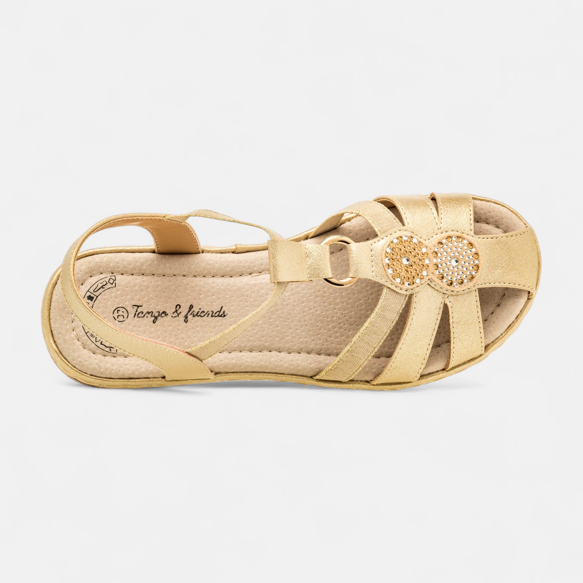 Sandales Femme or
