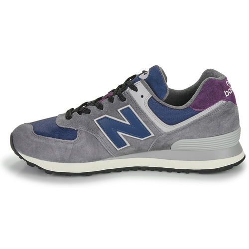 New Balance - 574 - Gris / Bleu / Bordeaux