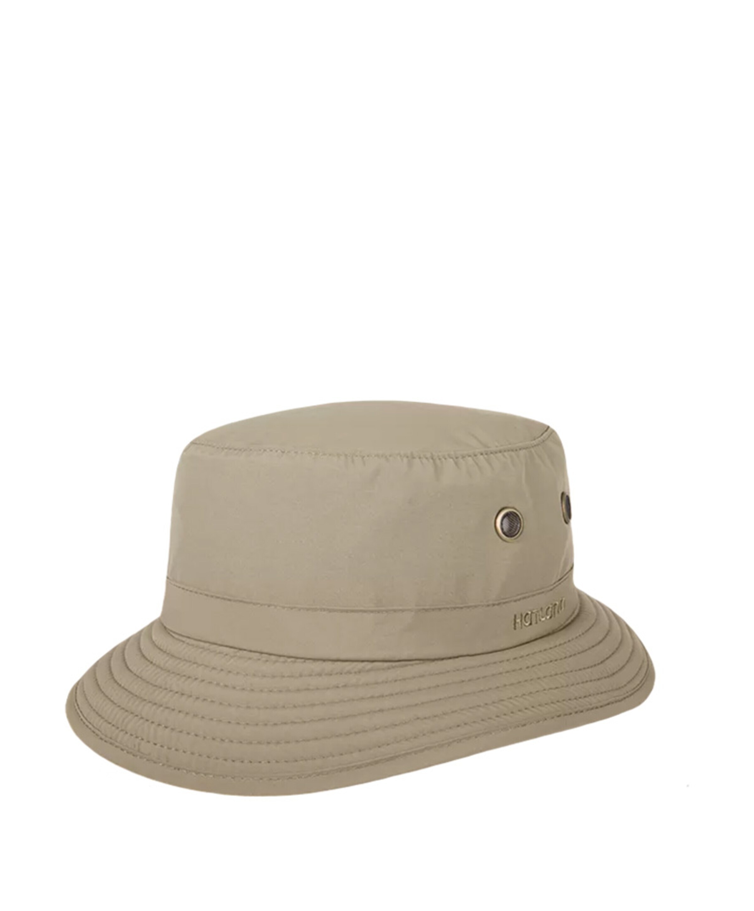 Hatland Heren bucket hat beige