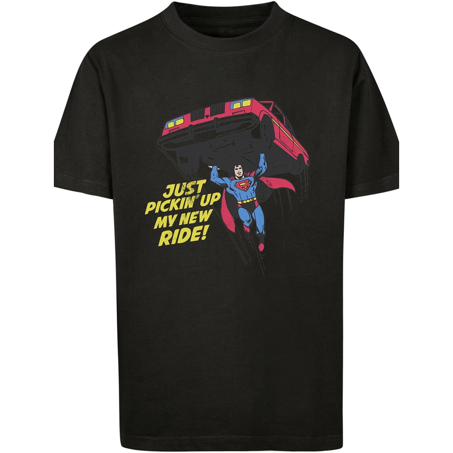 F4NT4STIC T-Shirt DC Comics Superman New Ride Superheld schwarz
