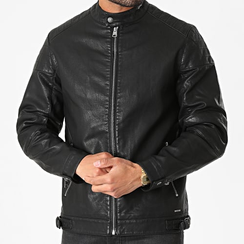 Veste Biker Spider Noir
