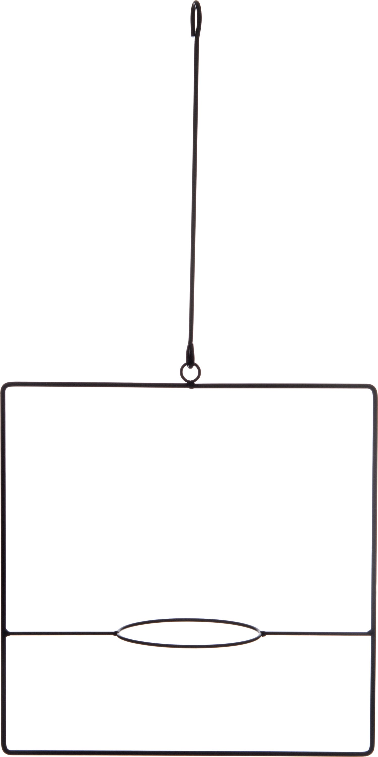 Intratuin pothouder zwart 31 x 11,5 x 62 cm