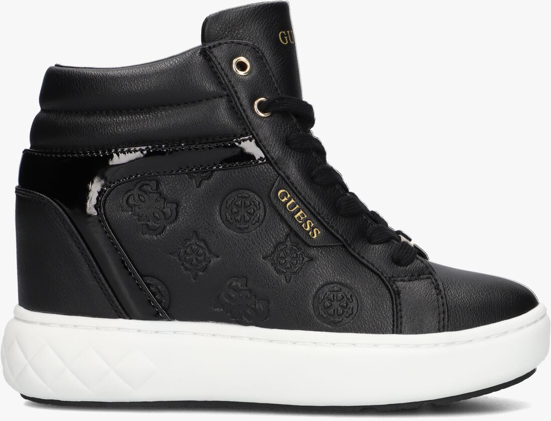 GUESS zwarte guess hoge sneaker roxana