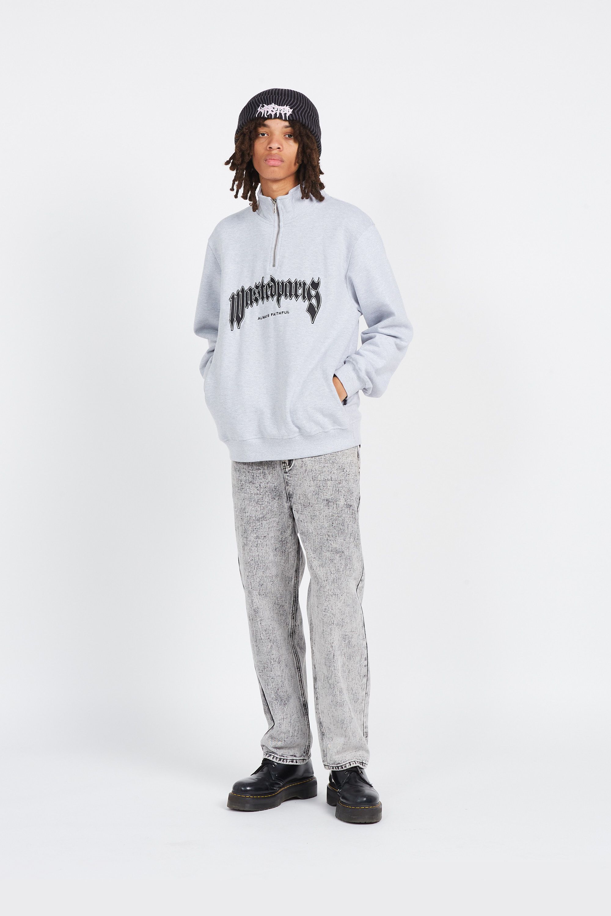 WASTED Sweat Gris