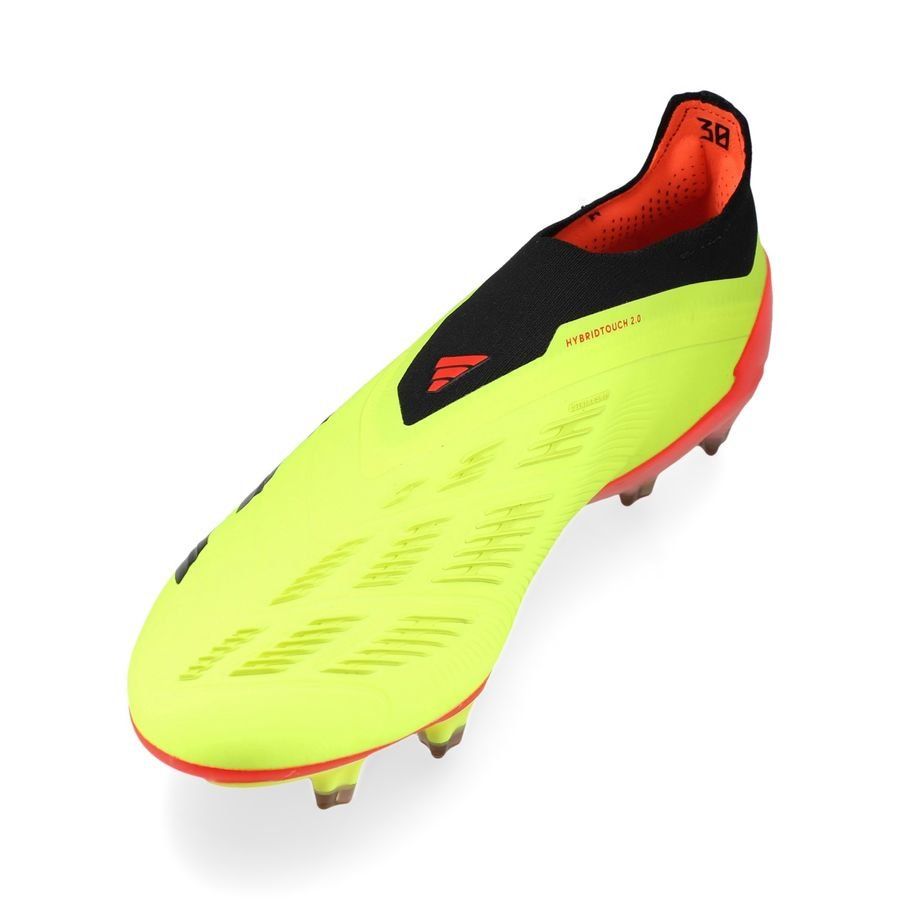 adidas Predator Elite Laceless FG Energy Citrus - Jaune/Noir/Rouge