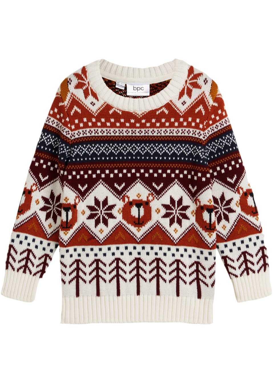 Pull en maille coton garçon