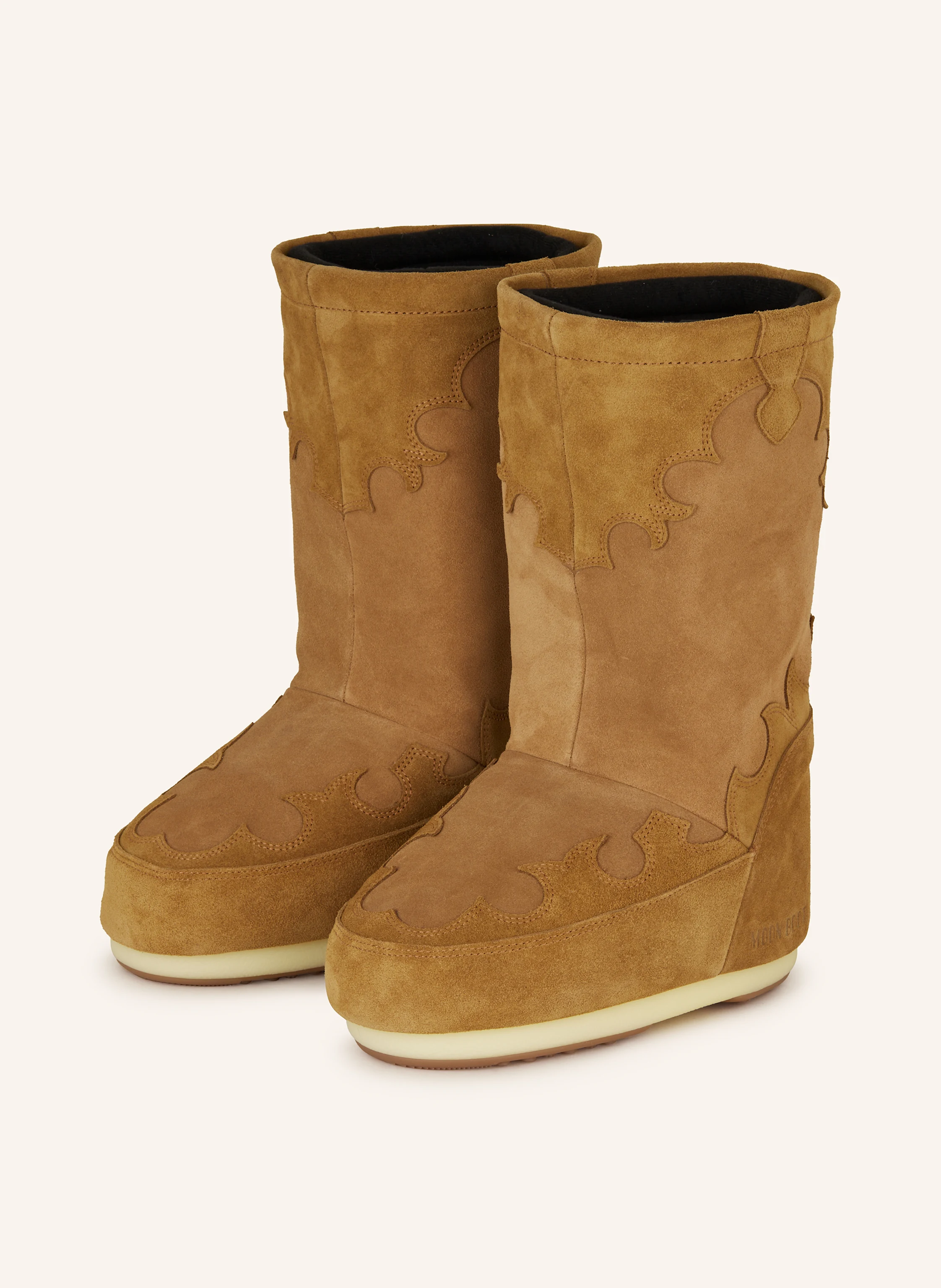 MOON BOOT Moon Boots ICON SUEDE EMBROIDERY