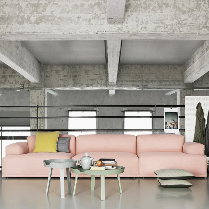 Muuto - Around Beistelltisch, Ø 45 cm, schwarz