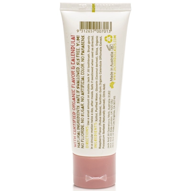Jack N' Jill Natural Toothpaste 50 gr. - Raspberry