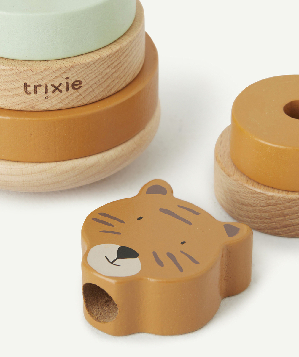 TRIXIETOUR À EMPILER EN BOIS MONSIEUR TIGRE