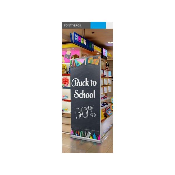 4Paper Double Sided Roll Up Fontiveros (2060x850mm)