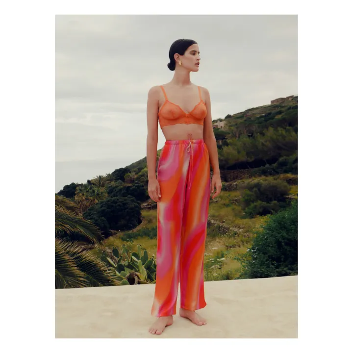 Icone Soutien-Gorge Paola Broderies | Orange