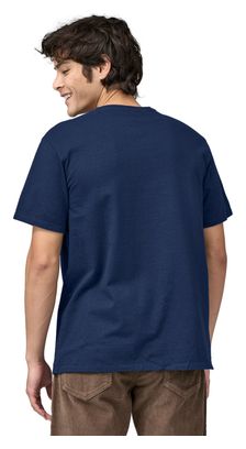 T-Shirt Unisexe Patagonia Fitz Roy Icon Responsibili-Tee Bleu