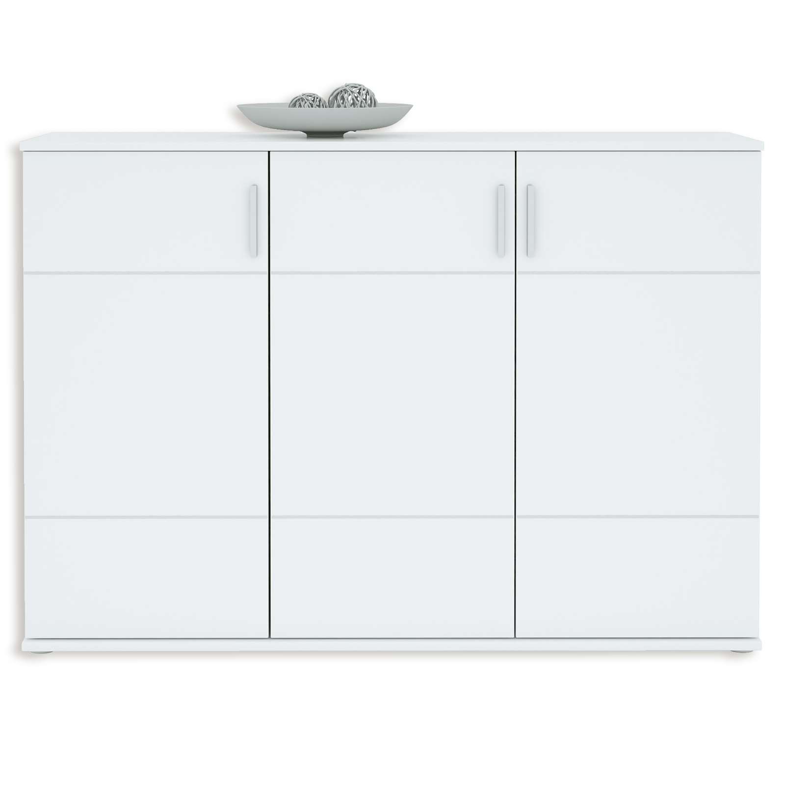Sideboard - Alpinweiß - 132 cm breit