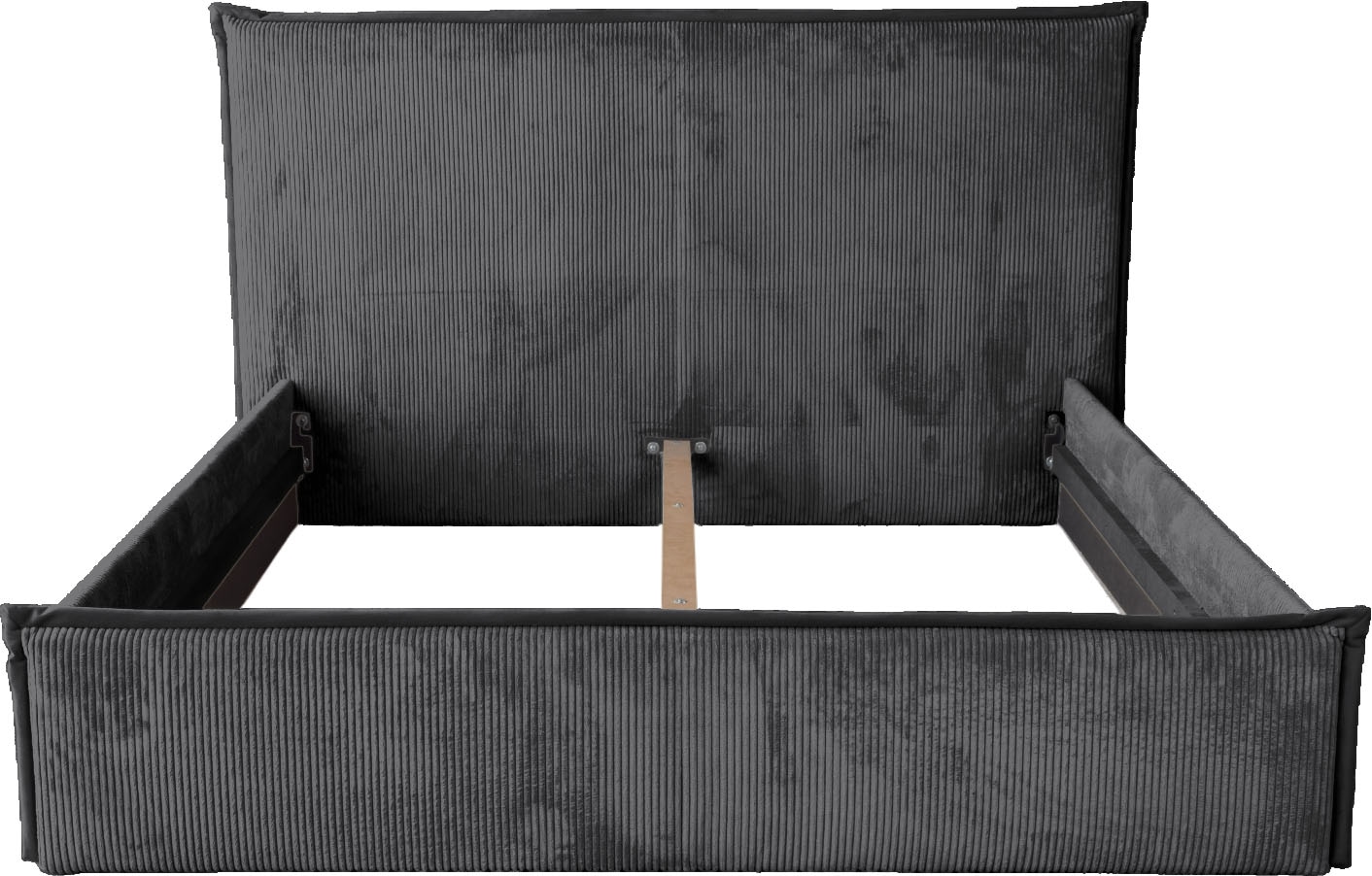 COLLECTION AB Polsterbett »Marla erhältlich in der Breite 180x200cm, mit Cordstoff bezogen« wahlweise mit Lattenrost und King-Matratze (28cm)