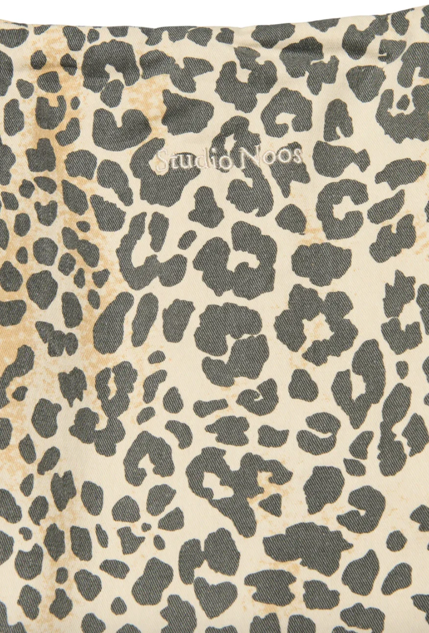 Studio Noos Studio Noos Soft Cotton Leopard Mom Bag