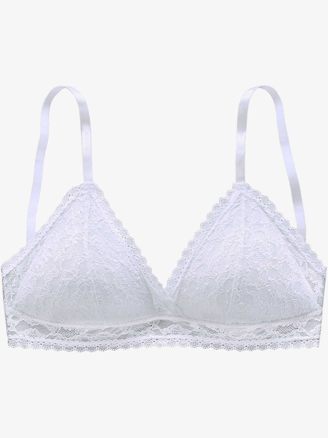 Soutien-gorge bralette féminin avec coques intégrées sans armatures