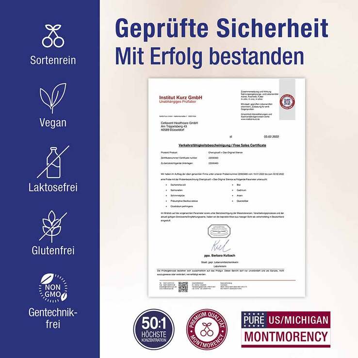 Cherryplus Das Original Silence Kapseln, 60 St