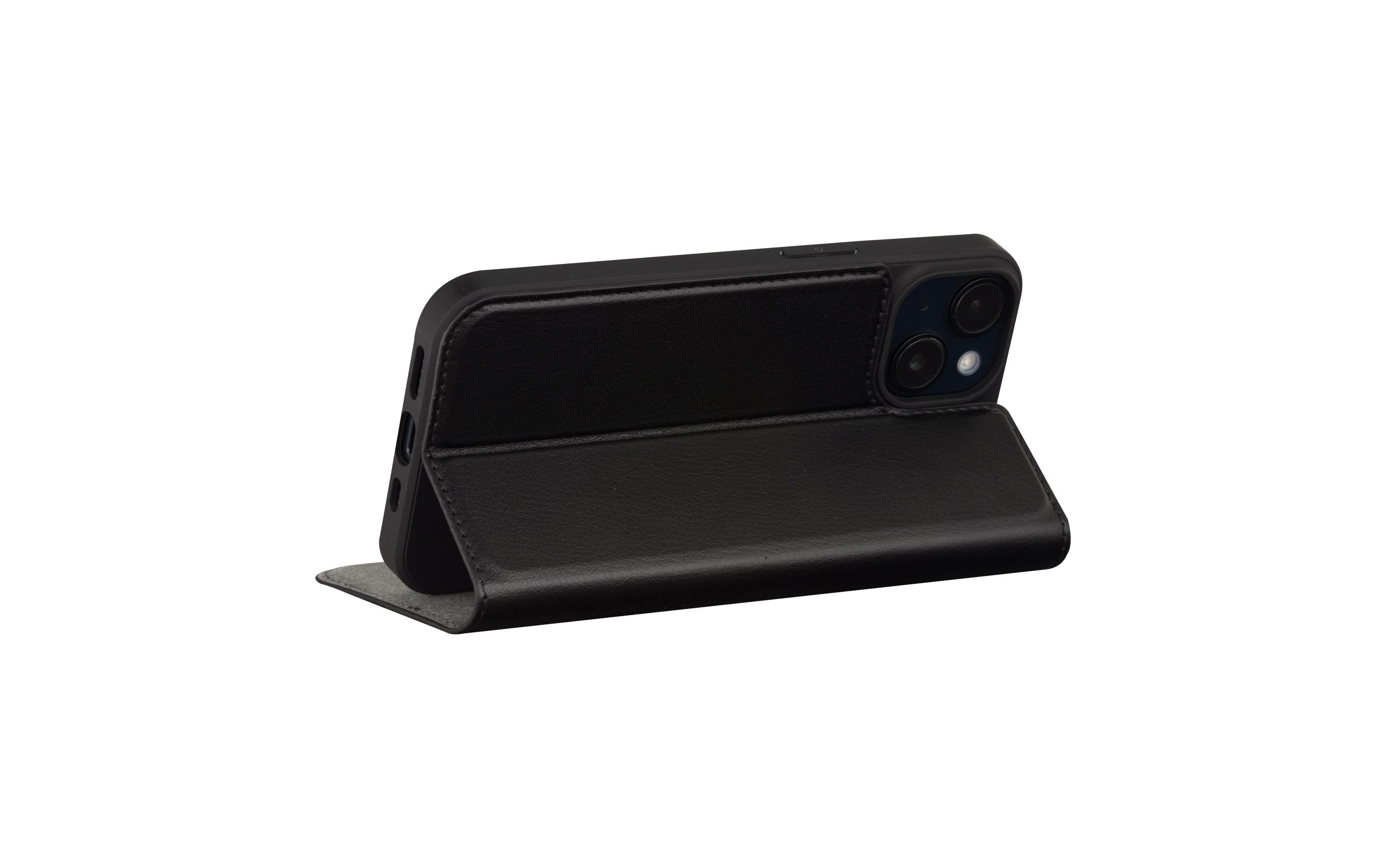 Book Cover Oslo iPhone 15 Plus Black SchwarzSchutzhülle für das Apple iPhone 15 Plus
