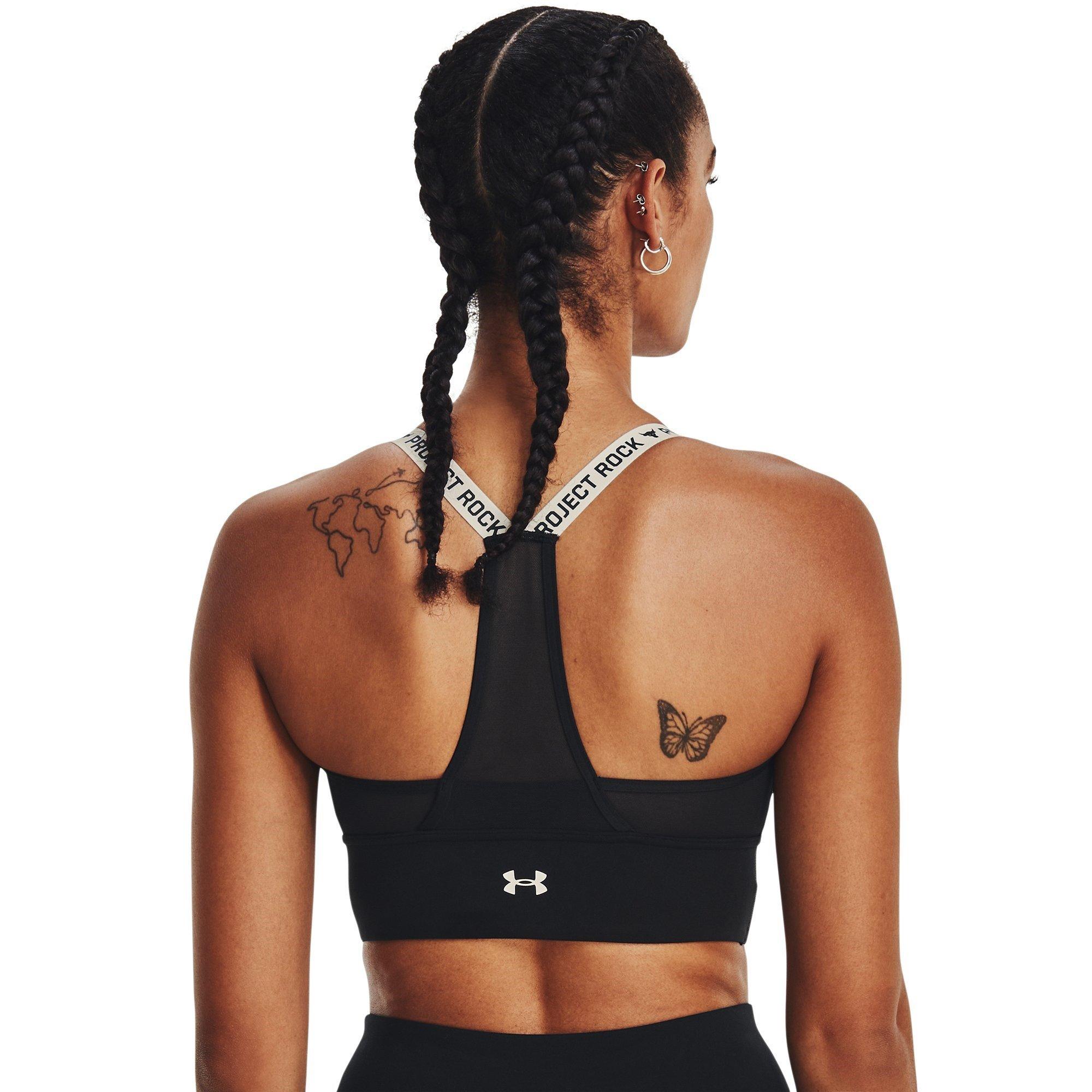 Under Armour Under Armour Pjt Rock Infty Mid Bra Medium Impact Sports Womens
