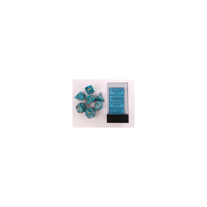 7 dés * vortex * SARCELLE / TEAL