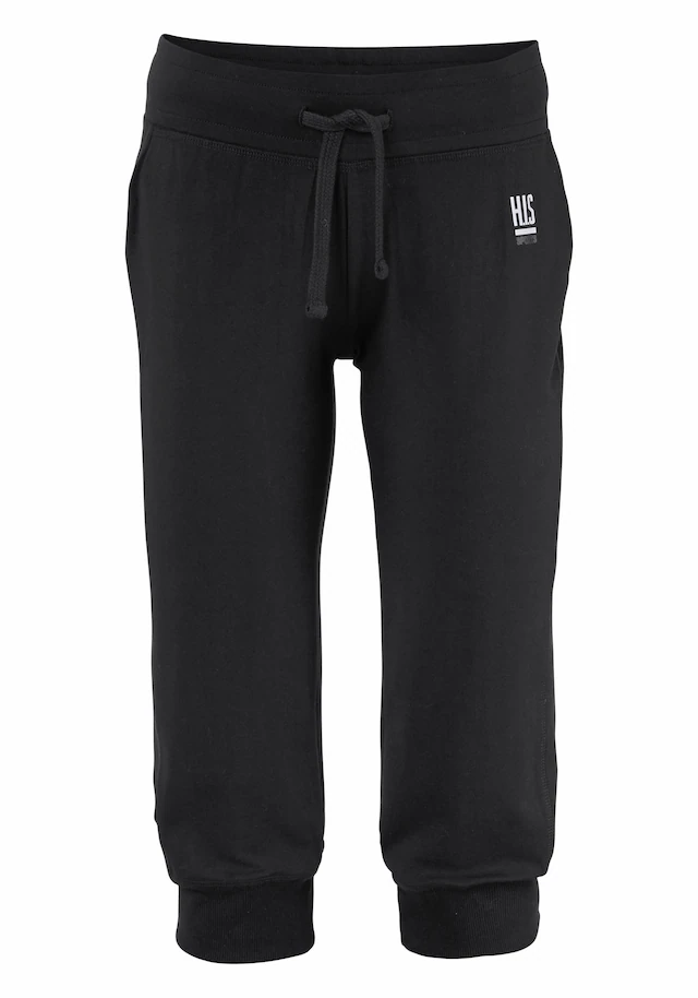 H.I.S 3/4-Sweathose  Festes Sweatmaterial mit elastischem Bund und Kordelzug