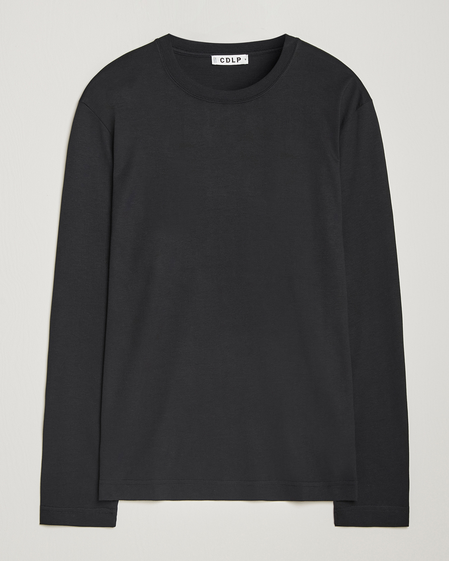 CDLP Midweight Long Sleeve T-Shirt Black