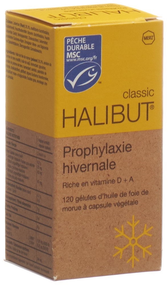 HALIBUT classic Kaps Ds 120 Stk