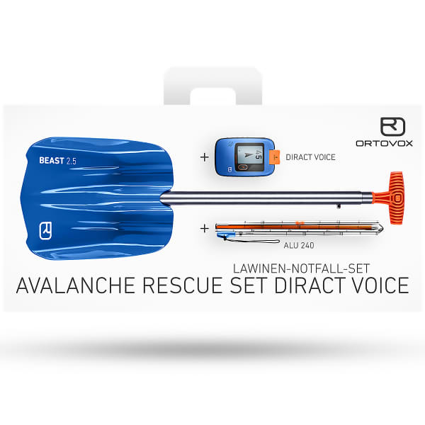 Pack arva pelle sonde ORTOVOX RESCUE SET DIRACT VOICE
