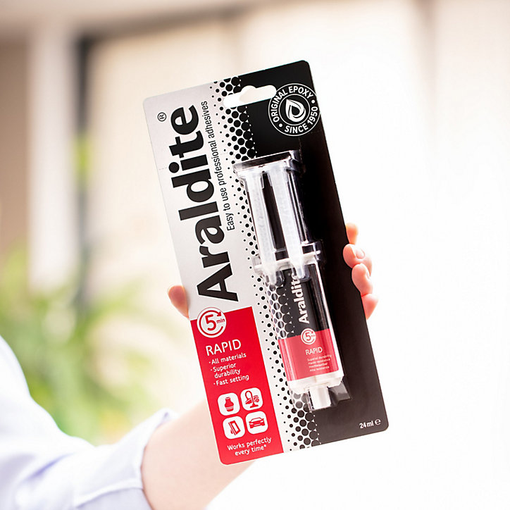 Colle haute performance epoxy à prise rapide Araldite matériaux 24 ml