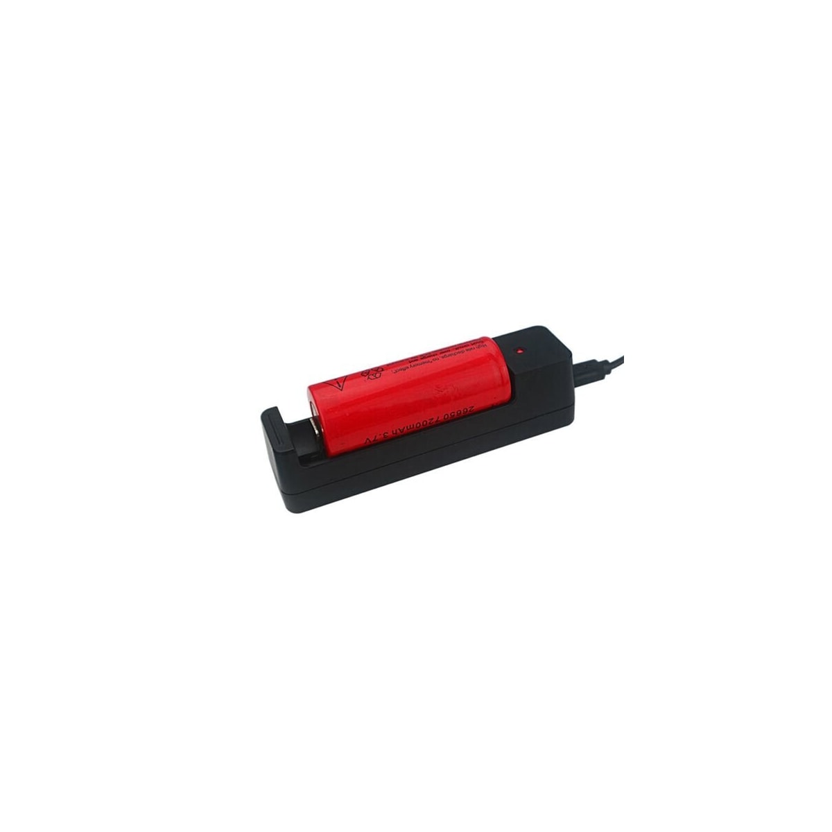 Batterilader for 18650 / 21700 / 17670 mm batteri