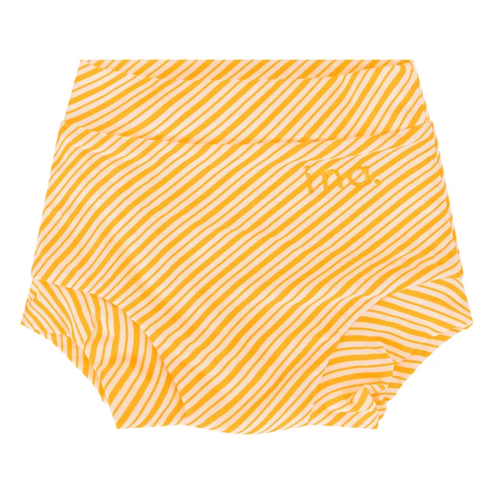 Ina Swim Short de Bain Lumi Rayé | Orange