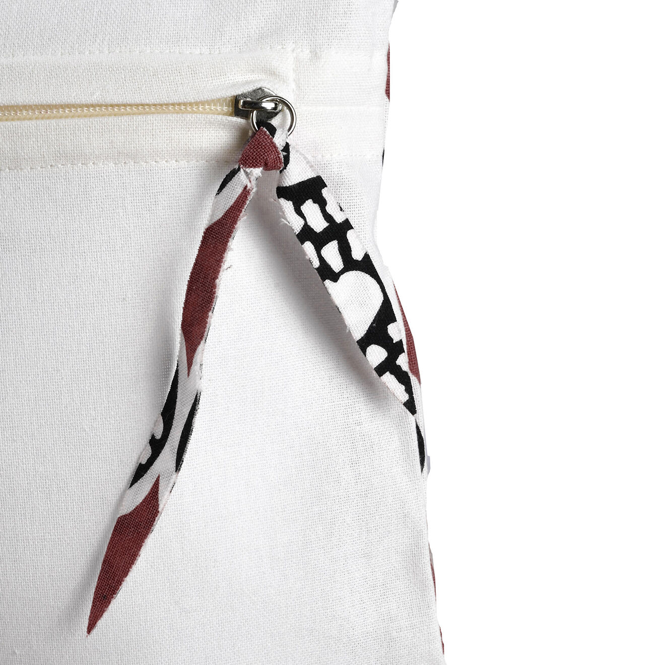 Febronie Home Housse de coussin Boubou d'Hiver chianti - 50x30 cm