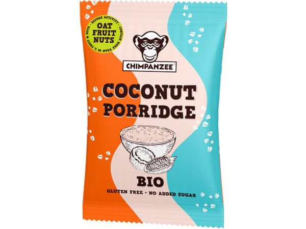 Chimpanzee Glutenfri Coconut Porridge, 65g