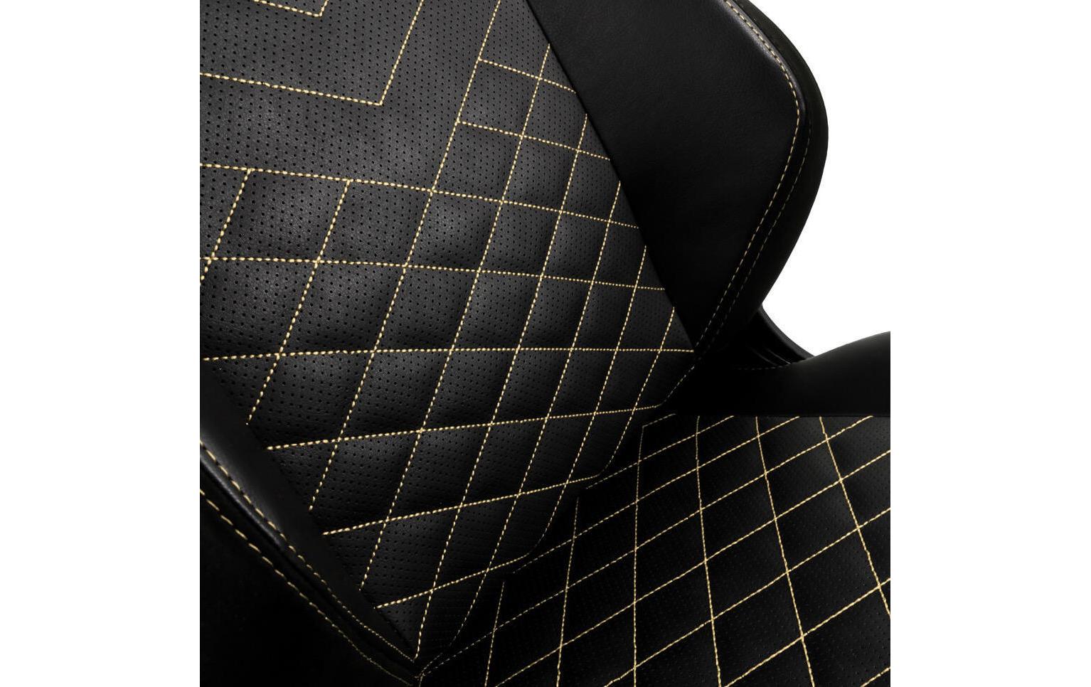 Gaming-Stuhl HERO Schwarz/Gold<br>Ergonomischer Gaming-Stuhl