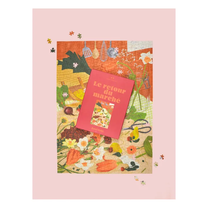 Jour Férié Puzzle Le Retour du Marché - 1000 pièces