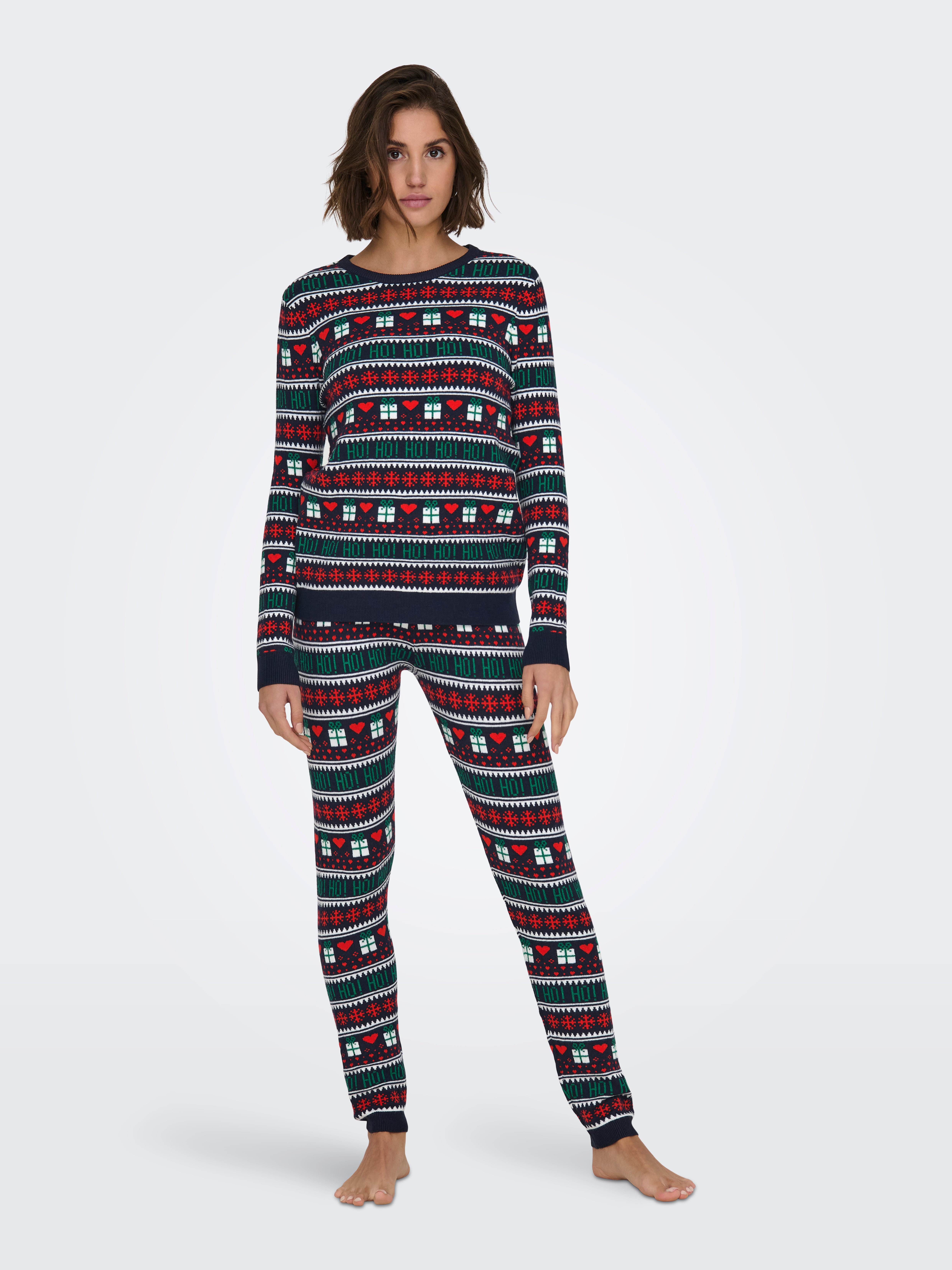 ONLXMAS Strickpullover Night Sky