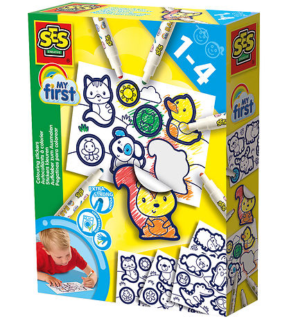 SES Creative - Mein erstes - Malbuch Stickers