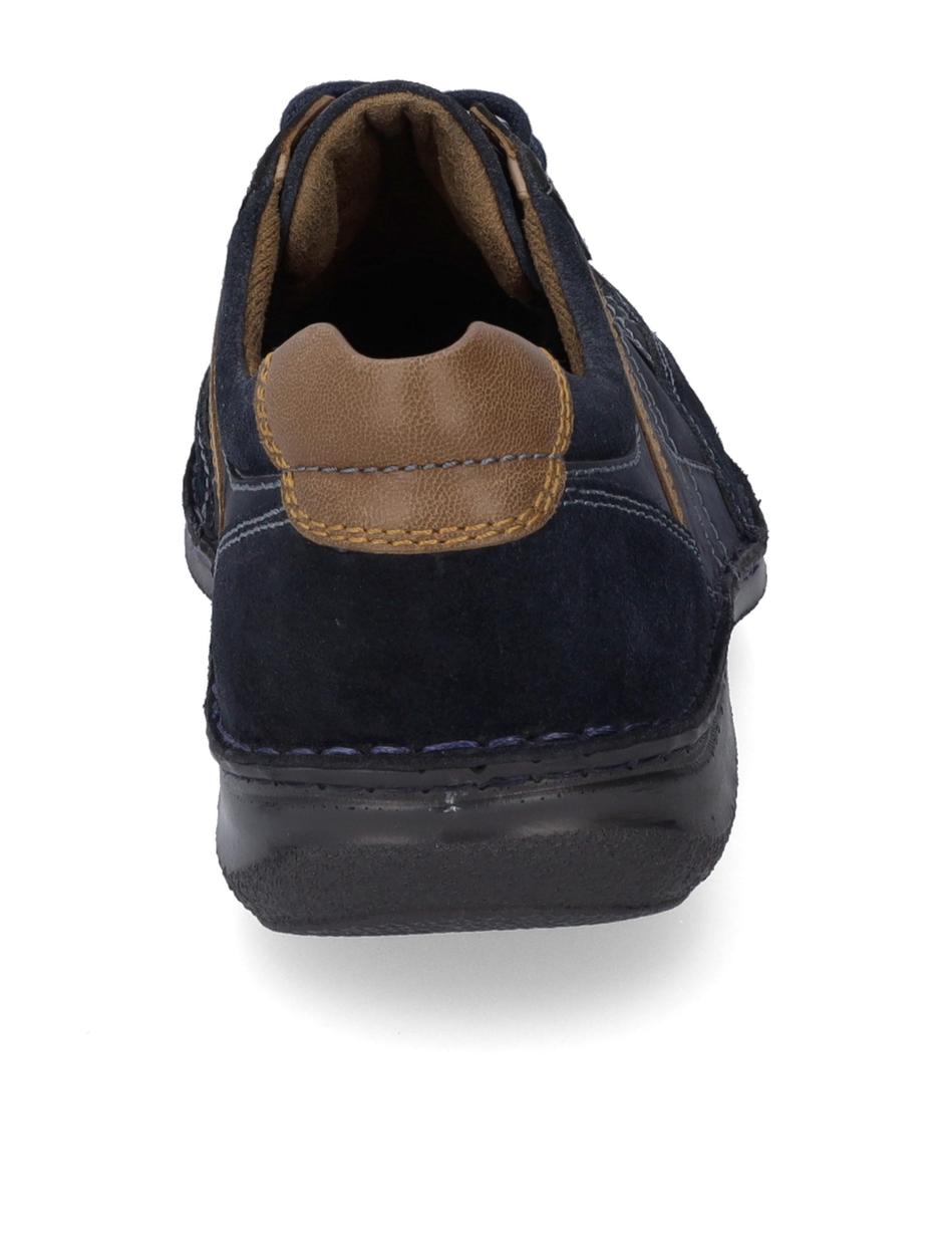 Halbschuh Alfred 04, indigo-kombi