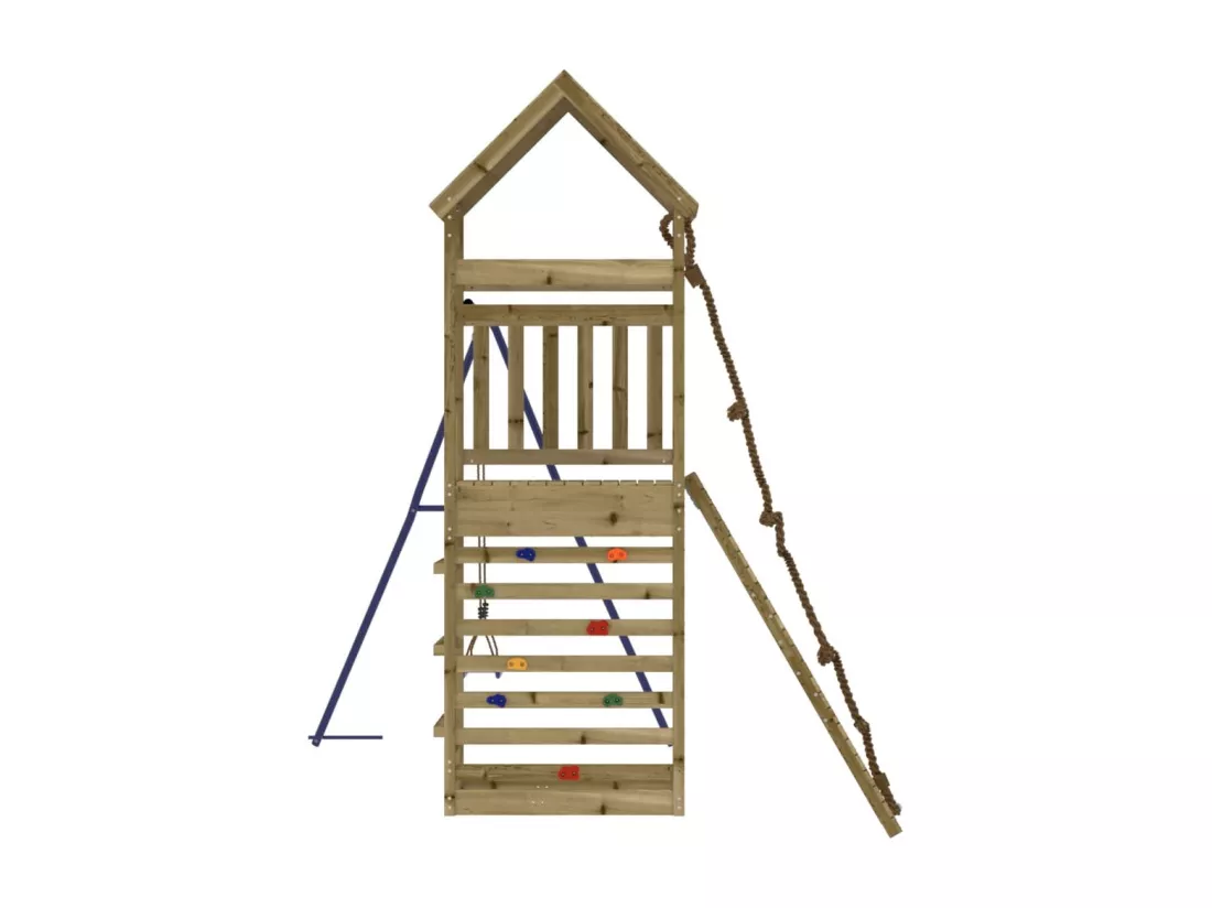 Aire de jeux d'extérieur bois de pin imprégné