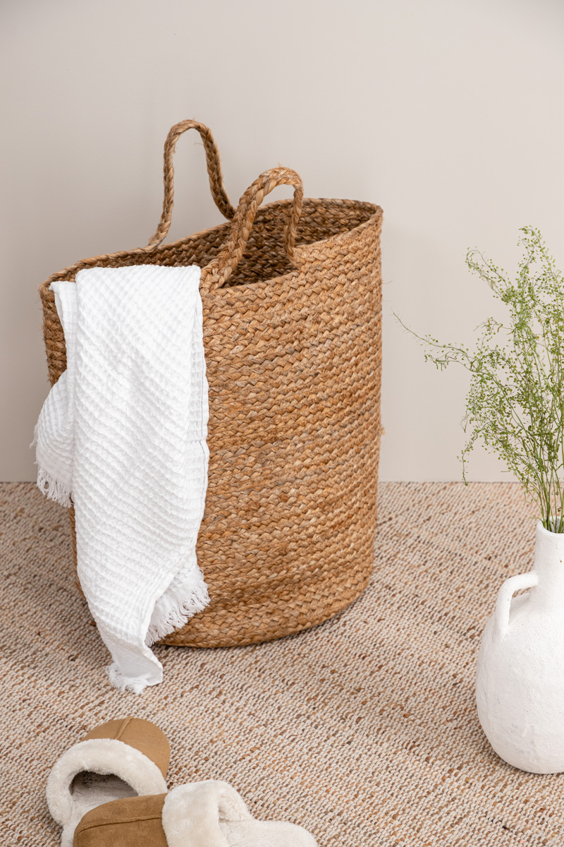 Opbergmand Pilar jute Bruin